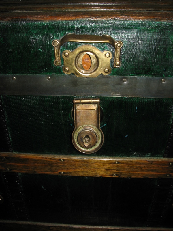 Restored Lock Front Open View